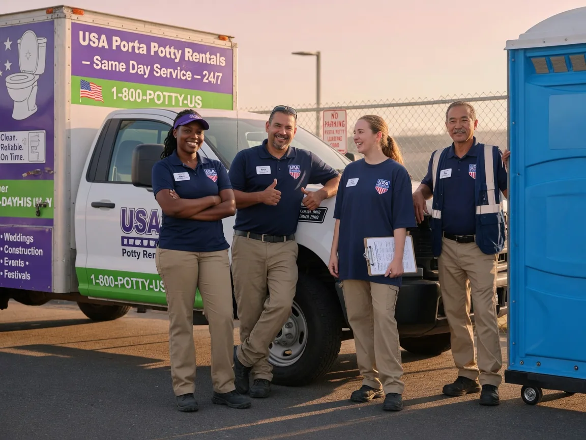 Porta Potty Rental company in Mount Morris, IL